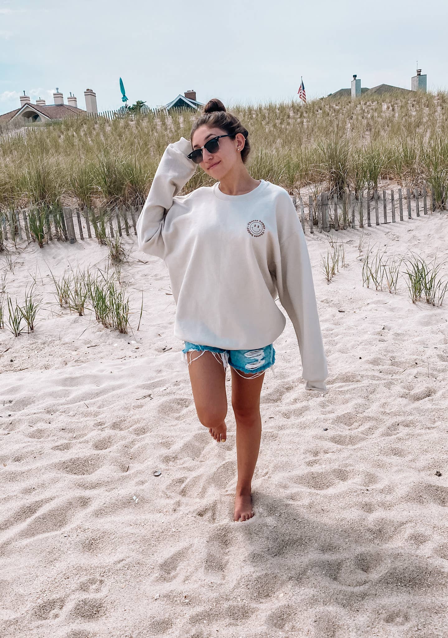 Choose Happy Crewneck