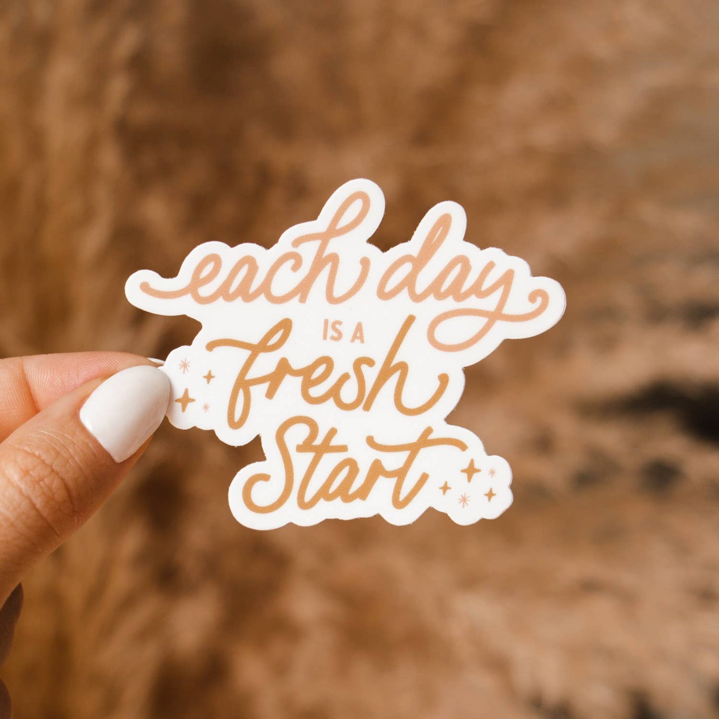 Each Day is a Fresh Start Sticker